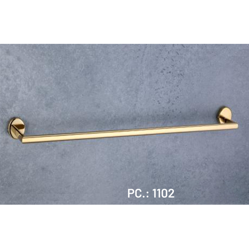 Pc-1102 Towel Rod - Color: Golden