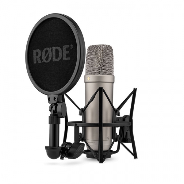 Road Nt 1 5th Generation Studio Condenser Mic - Aluminium Body, 52x189mm, Black | Cardioid, 24-bit/192khz, Xlr & Usb-c Connectivity, Ultra-low 4 Dba Noise