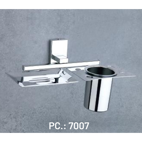 Pc-7007 Soap Dish With Tumbler Holder - Color: Black