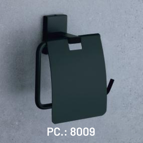 PC-8009 Black Toilet Paper Holder