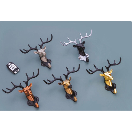 Deer Keystand Animal Design Main Door Handle - Color: Multicolor