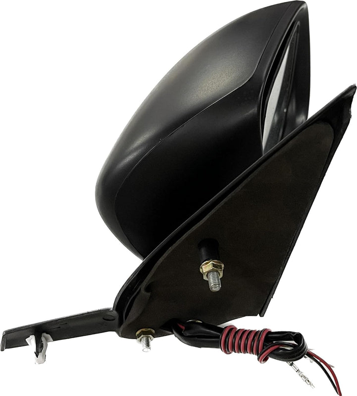 K D 5 WIRE NON-AUTOFOLD Side/Door Mirror for Maruti Swift Type 4 2018- Onwards Motor with Indicator & Coupler(Black)