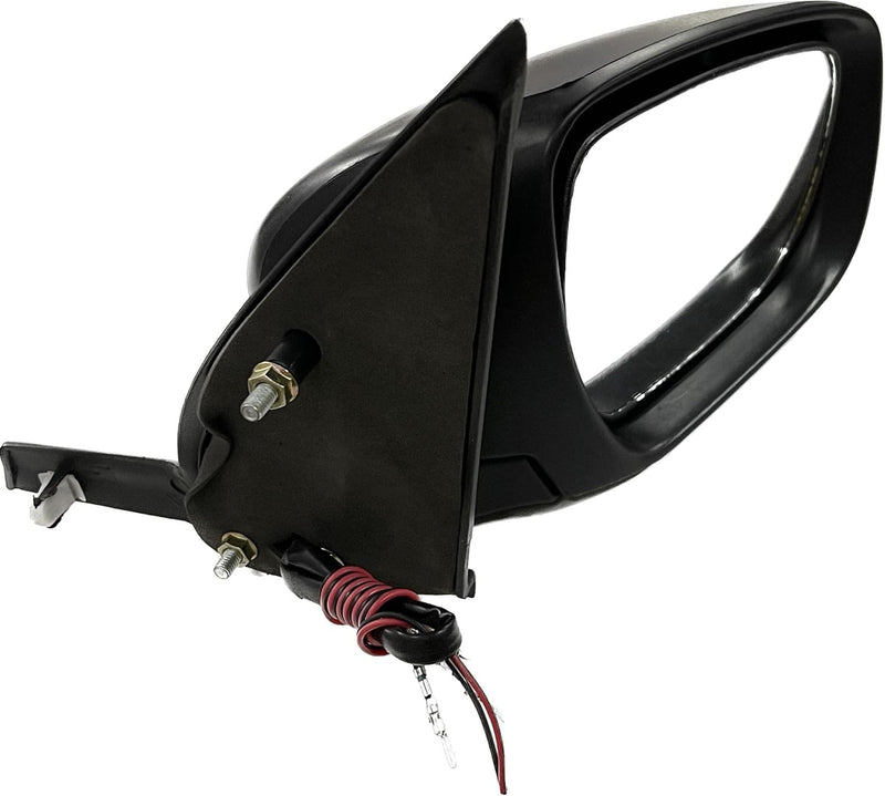 K D 5 WIRE NON-AUTOFOLD Side/Door Mirror for Maruti Swift Type 4 2018- Onwards Motor with Indicator & Coupler(Black)