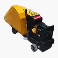 Gq45a Rebar Cutting Machine - Color: Yellow