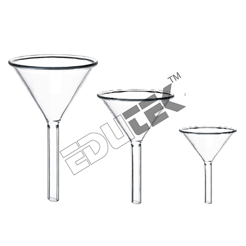 Plain Pattren Glass Funnel