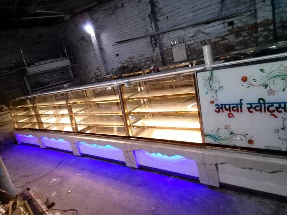 8 Ft Thanda Sharbat Counter - Design: Compact