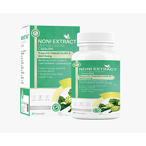 Noni Extract Capsules - Application: Personal