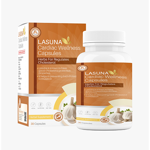 Lasuna Cardiac Wellness Capsules - Application: Personal