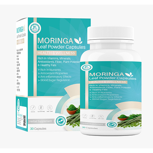 Moringa Leaf Powder Capsules - Application: Personal