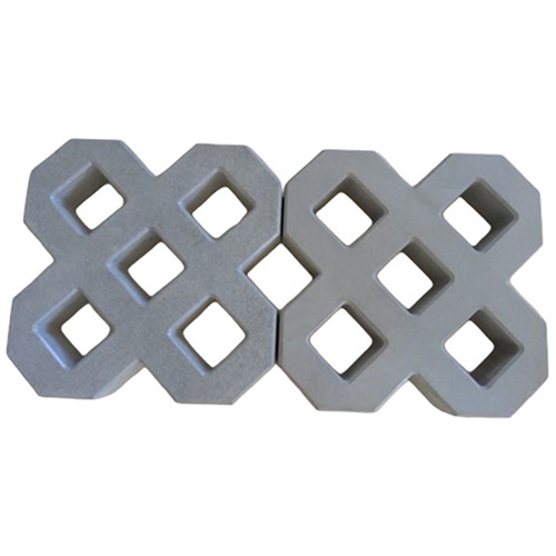 80 Mm Grass Paver Blocks - Color: Grey