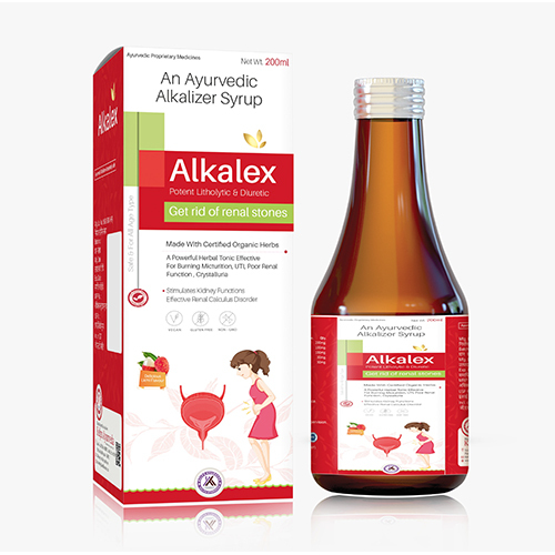 Alkalex Syrup - Application: Personal