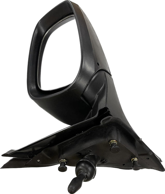 K D Side/Door Mirror For Maruti Swift Type 1/2 (2005-2011) & Dzire 2008-2012 Manual Adjustable(Black) - Size: Standard