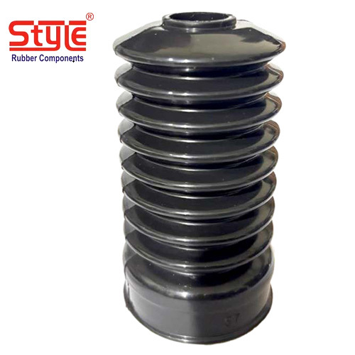 Bajaj (Small) Without Neck Axle Boot - Color: Black