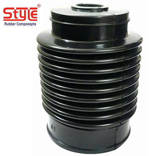 Bajaj (Big) Without Neck Axle Boot - Color: Black