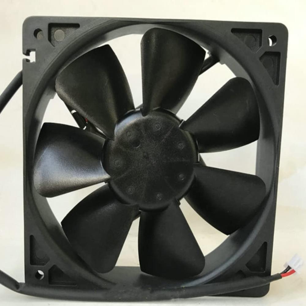 DELTA WFB1224H 24V DC 0.30A 12025mm PLASTIC Ball Bearing Industrial Axial Cooling Fan