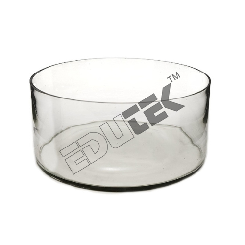 Cylendrical Glass Pneumetic Trough