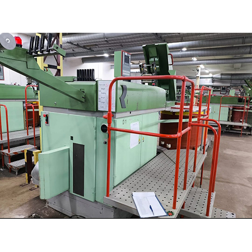 3x Breaker Draw Ring Frame Machine - Color: Green