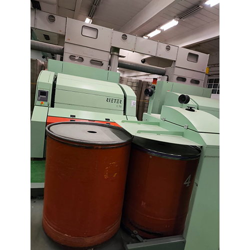 6X C70L Carding Machine - Color: Green