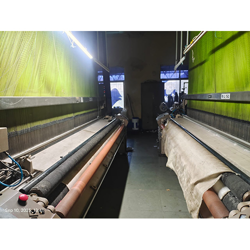 Picanol Gamma Rapier Loom - Capacity: 48 Kg/day