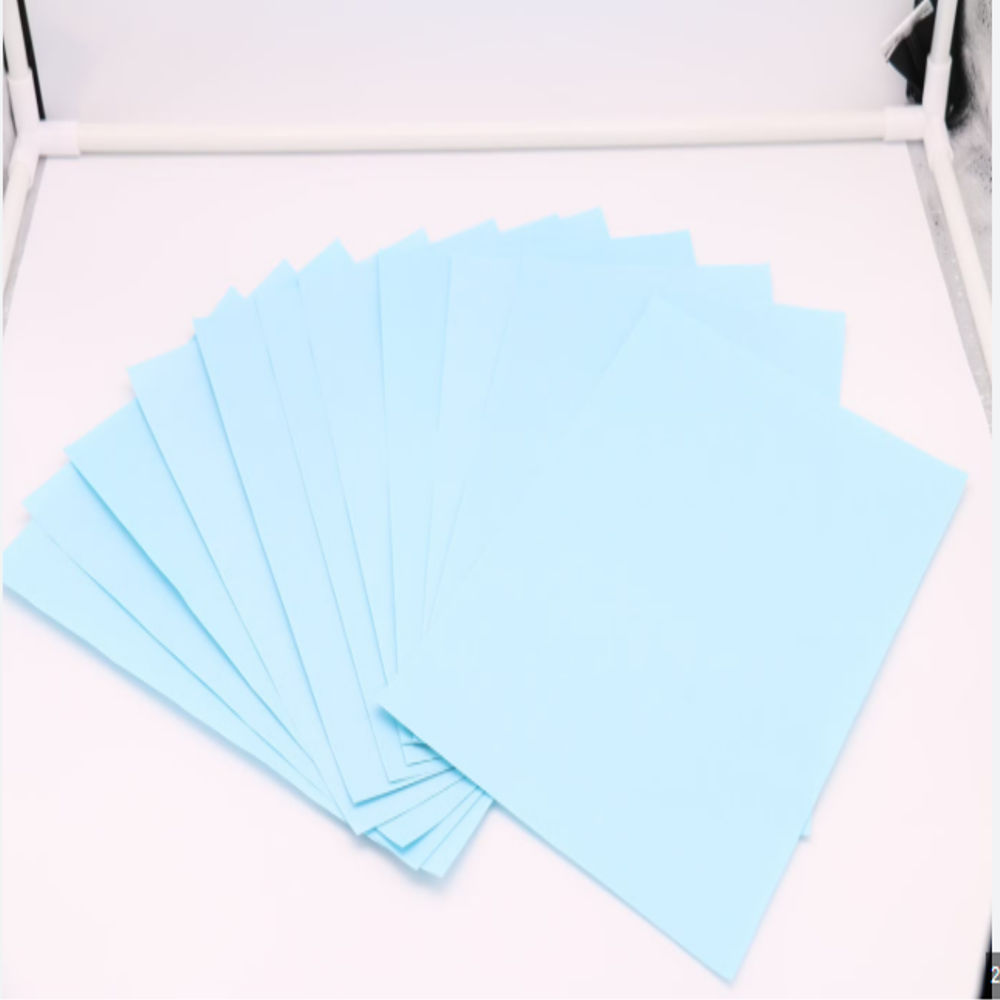 Blue One side coated paper 120GSM 