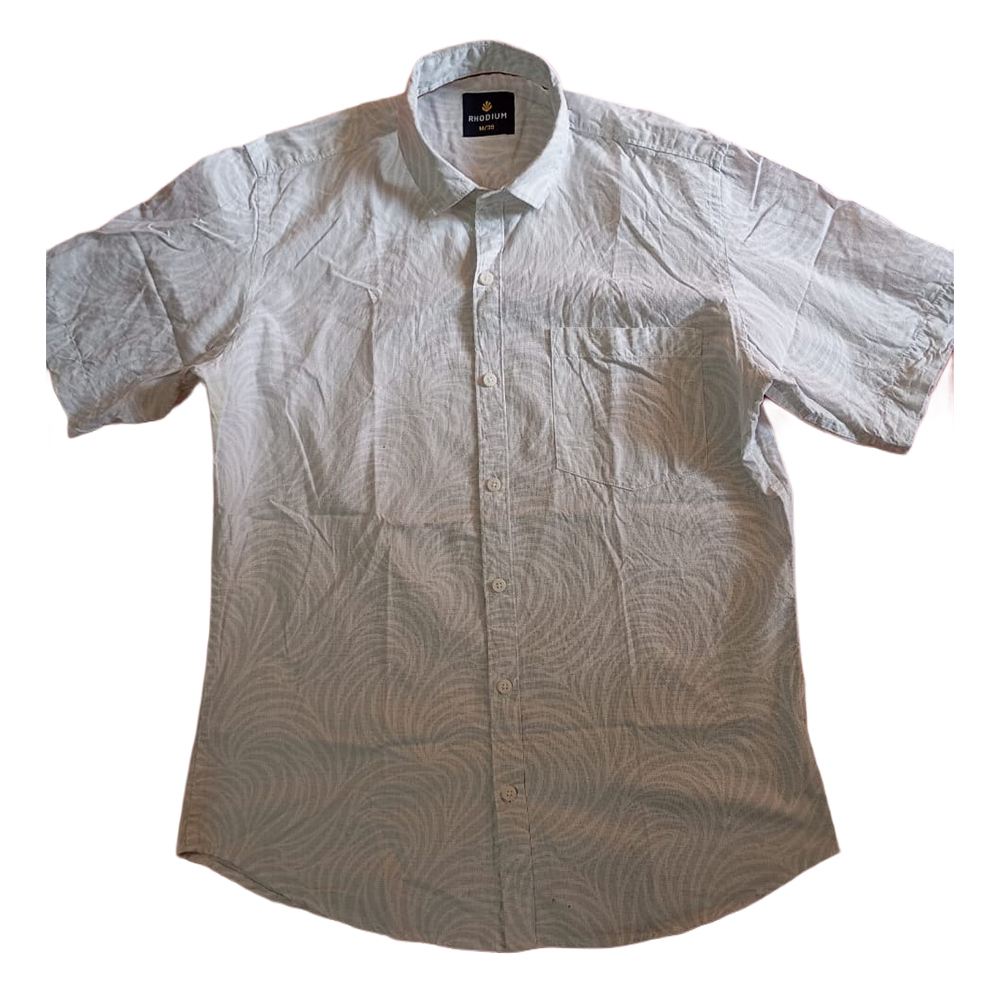 Mens Casual Blend Printed Shirt