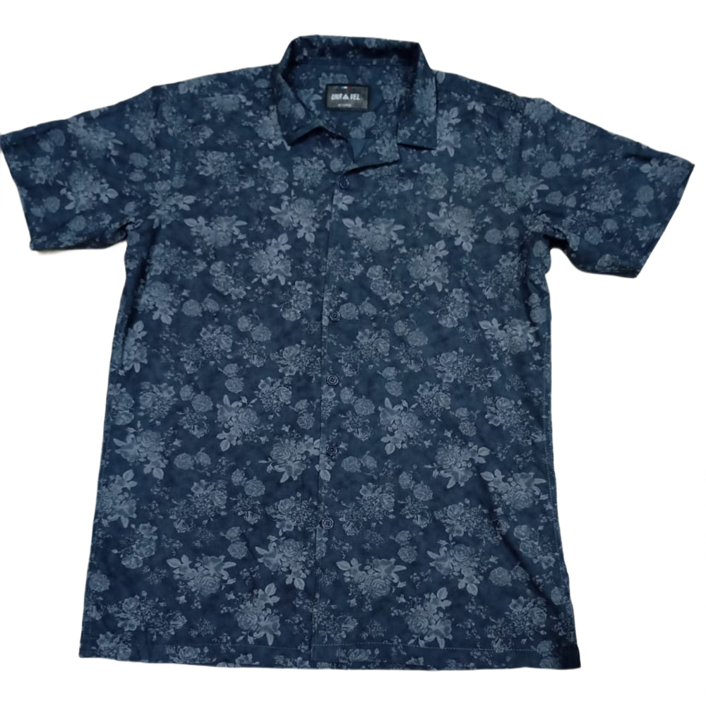 Mens Half Sleeve Cotton Shirt