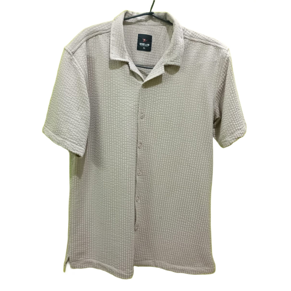 Mens Textured Shirt