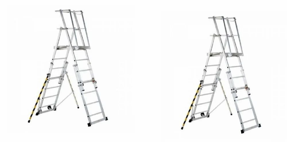 Aluminum Big Wheeled Tower Ladder