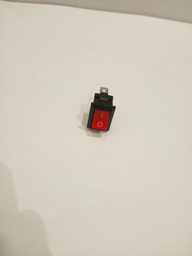 Mini Rocker Switch Red 3 Pin On Off