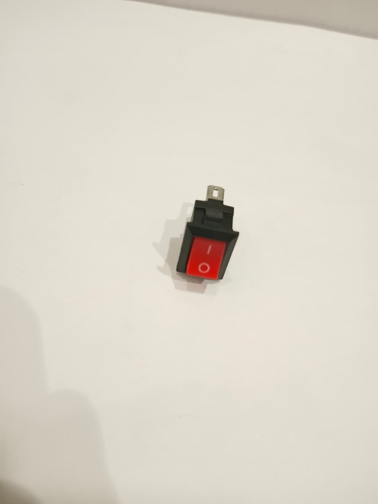 Mini Rocker Switch Red 3 Pin On Off