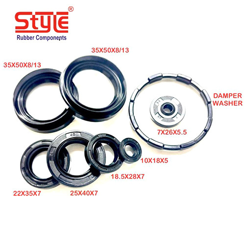 Oil Seal Kit - Color: Black