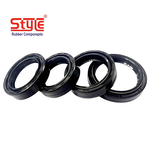 Motorcycle Front Shocker Oil Seal - Color: Black