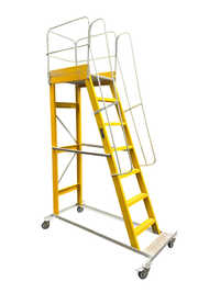 Frp Trolley Step Ladder - Feature: High Quality