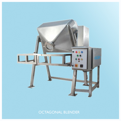 Octagonal Blender - Color: Silver