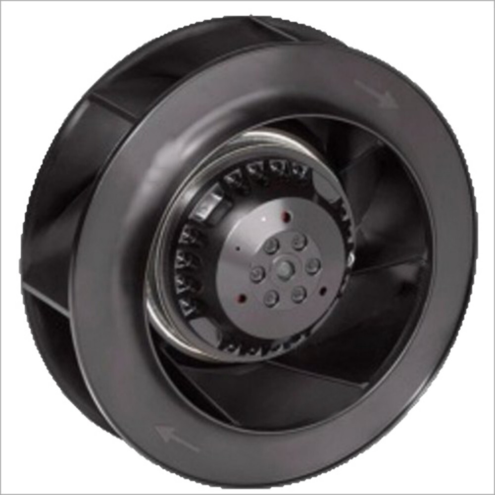 Ebm Fan - Plastic, 150mm Diameter, Black | Axial Fan, 100 Cfm Airflow, 20w Power Consumption, 35db Noise Level, 0.5kg Weight