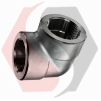 Forged Elbows Fittings - Color: Black