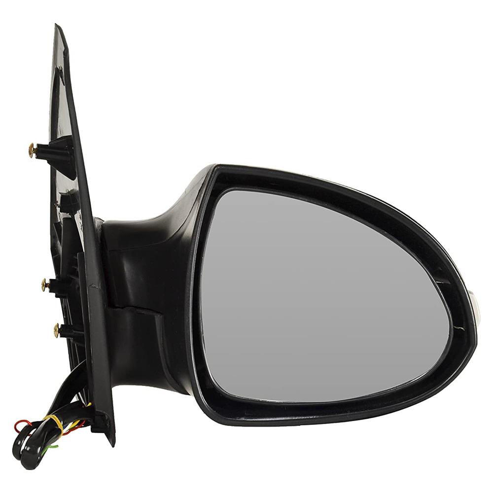 K D 5 WIRE NON-AUTOFOLD Side/Door Mirror for Tata Indigo/Indica Motor With Indicator & Coupler (Black)