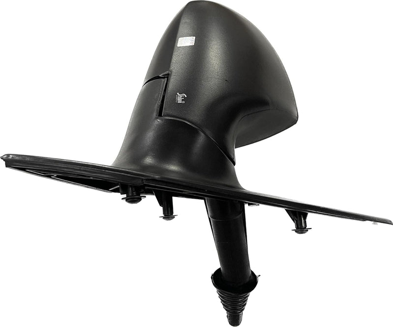 K D Side/Door Mirror For Tata Indigo/Indica Adjustable Without Chrome(Black) - Size: Standard