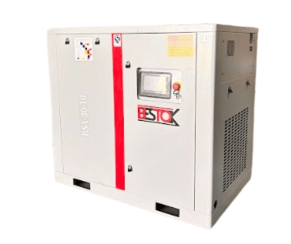 30hp Screw Air Compressor - Air Flow Capacity: 118 Cubic Feet Per Minute (Ft3/min)