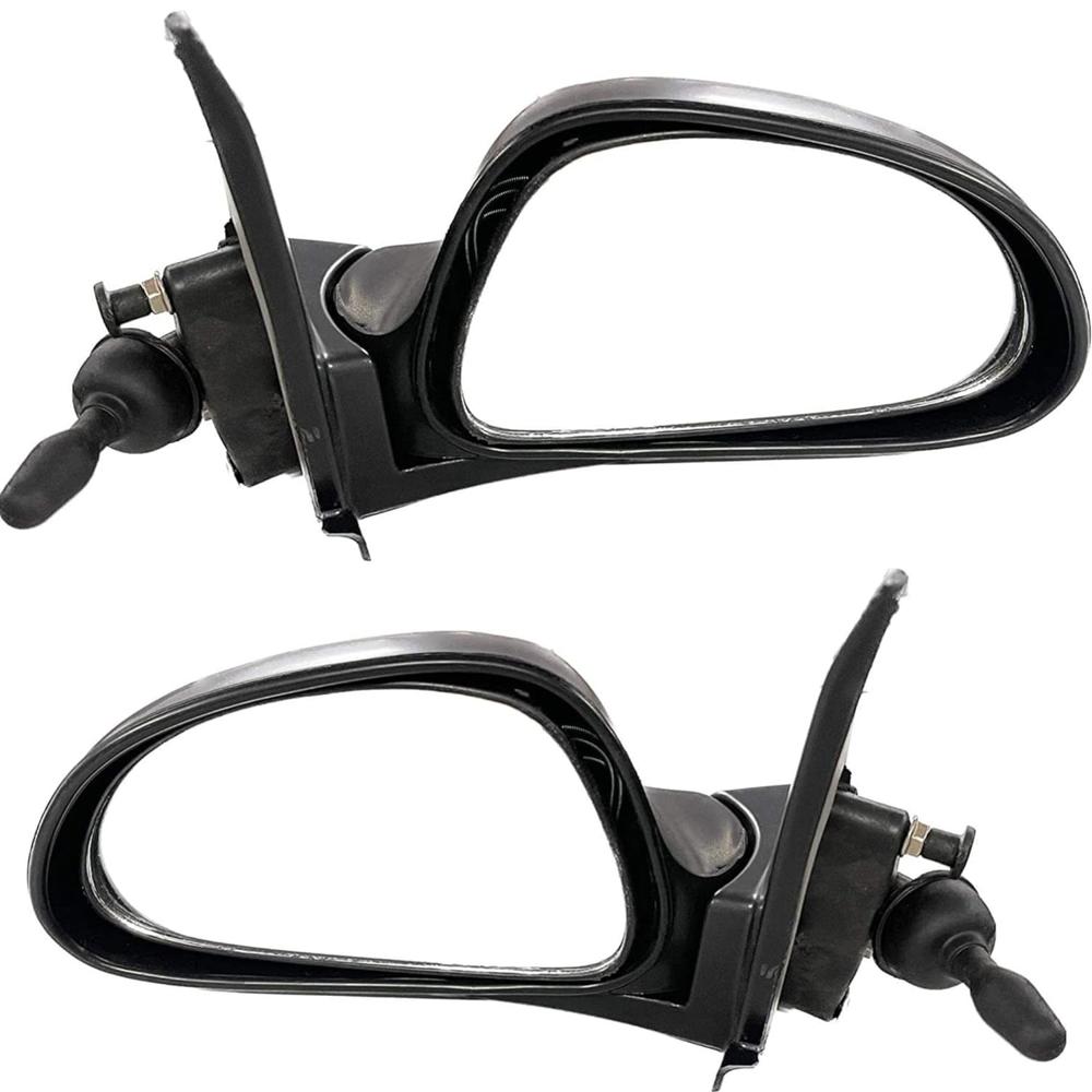 K D Side/Door Mirror for Maruti Alto 800 VX Adjustable(Black)