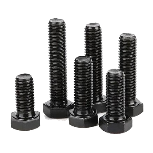 8.8 Grade Nut Bolt (Size 6mm To 30mm) - Color: Silver