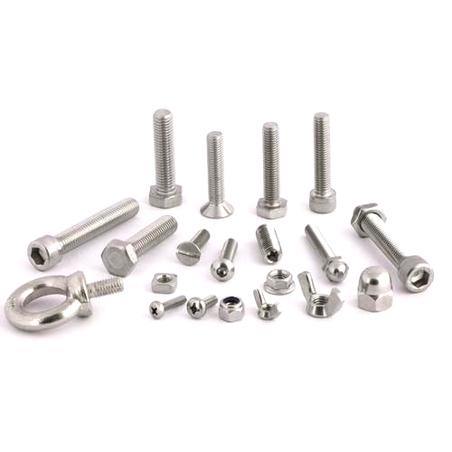 Stainless Steel Fasteners - Color: Silver