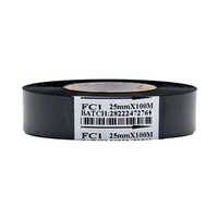 Black Ribbon Tape - Length: 100  Meter (m)