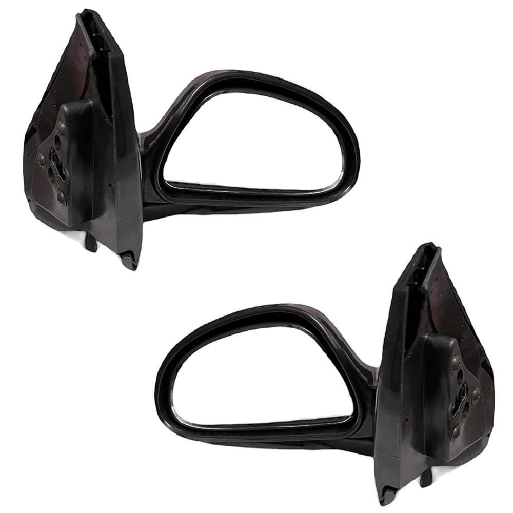 K D Side/Door Mirror for Maruti Alto (All Models) 2000-2012 & ALTO K10 Type 1 (2010-2014) LX Non- Adjustable(Black)