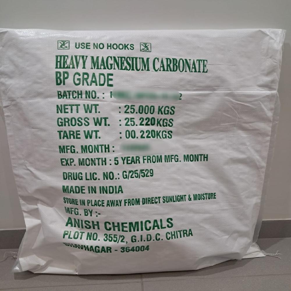 Heavy Magnesium Carbonate Food Grade