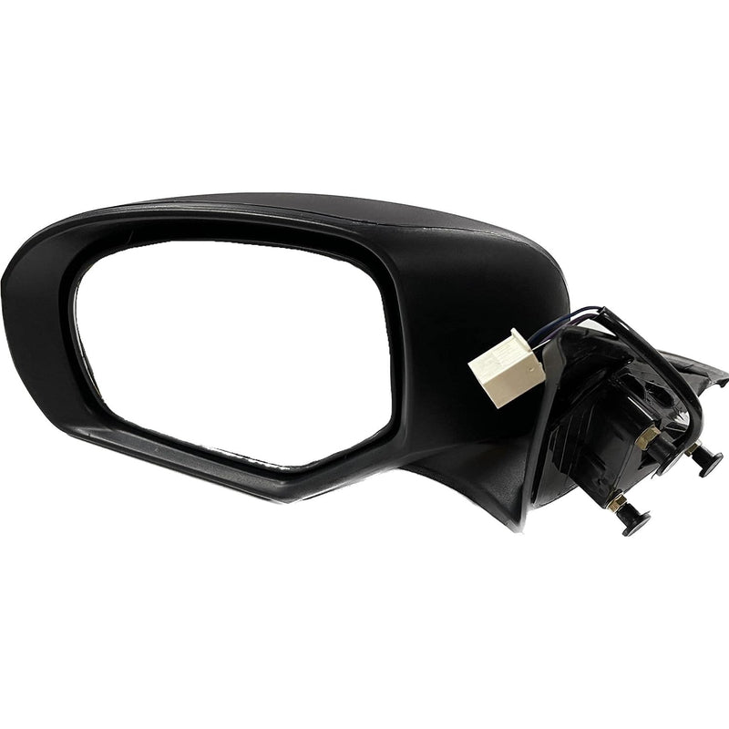 K D 7 Wire Side/Door Mirror For Maruti Brezza Motor With Indicator Automatic Fold(Black) With Coupler - Size: Standard