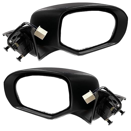 K D 7 WIRE Side/Door Mirror for Maruti BREZZA Motor With Indicator Automatic Fold(Black) WITH COUPLER