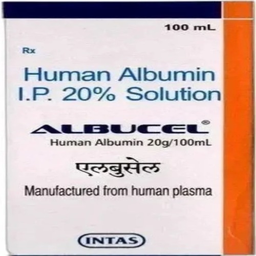 Albucel 20 Gm/100 Ml Injection - Physical Form: Liquid