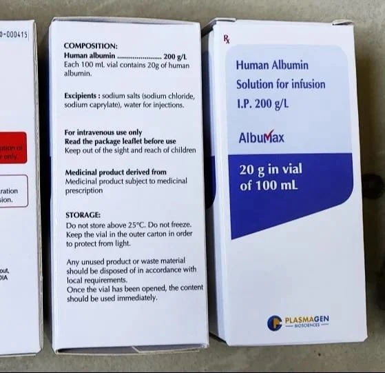 Albumax Neo 20% 100 ml Injection