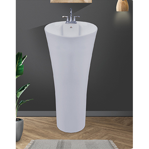 One Piece Basin- B - Color: White